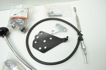 Jockey Shift Adapter Foot Clutch Rod Lever Kit Harley 65-84 FL NOS