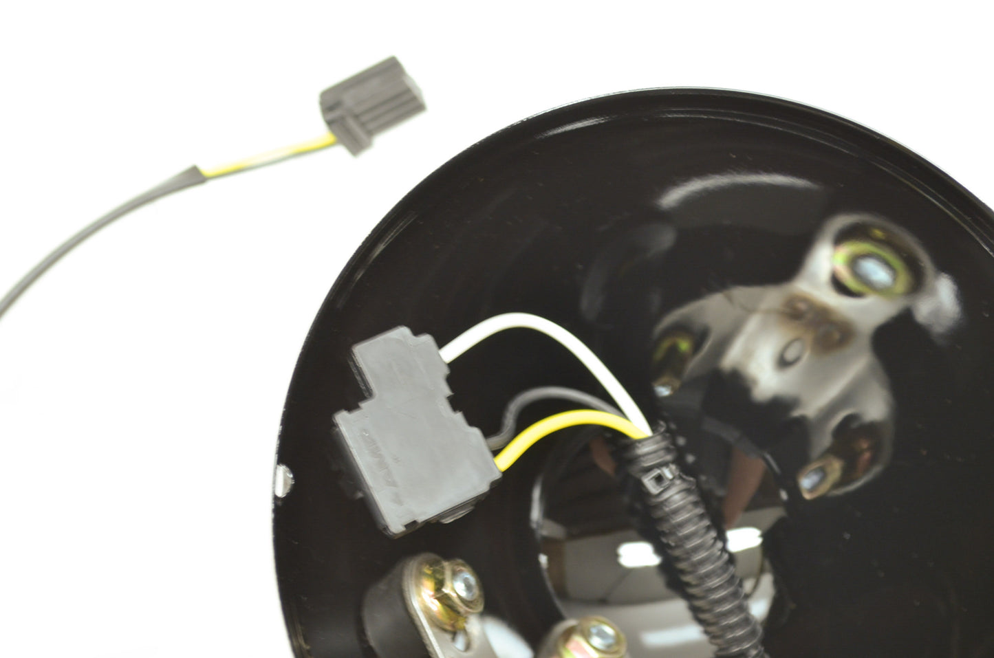 ISO Led Head Lamp Bucket Kit Dyna XL NOS