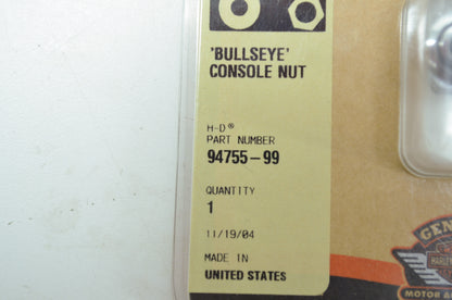 Bullseye Console Nut NOS