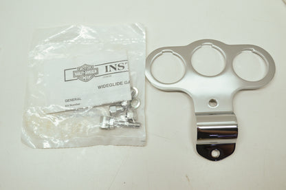 OEM Harley-Davidson 69441-06 Triple Gauge Bracket Kit 1.5" NOS