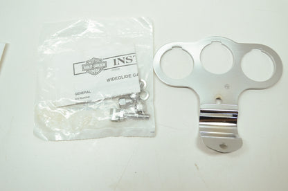 OEM Harley-Davidson 69441-06 Triple Gauge Bracket Kit 1.5" NOS