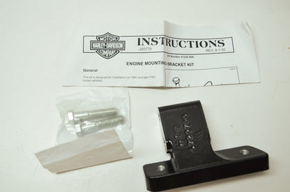 OEM Harley-Davidson 47226-90A Front Engine Mount Bracket Kit NOS