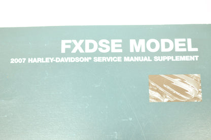 FXDSE Model 2007 Service Manual Supplement