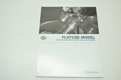 OEM Harley Davidson FLHTCSE Model 2004 Service Manual Supplement 99500-04