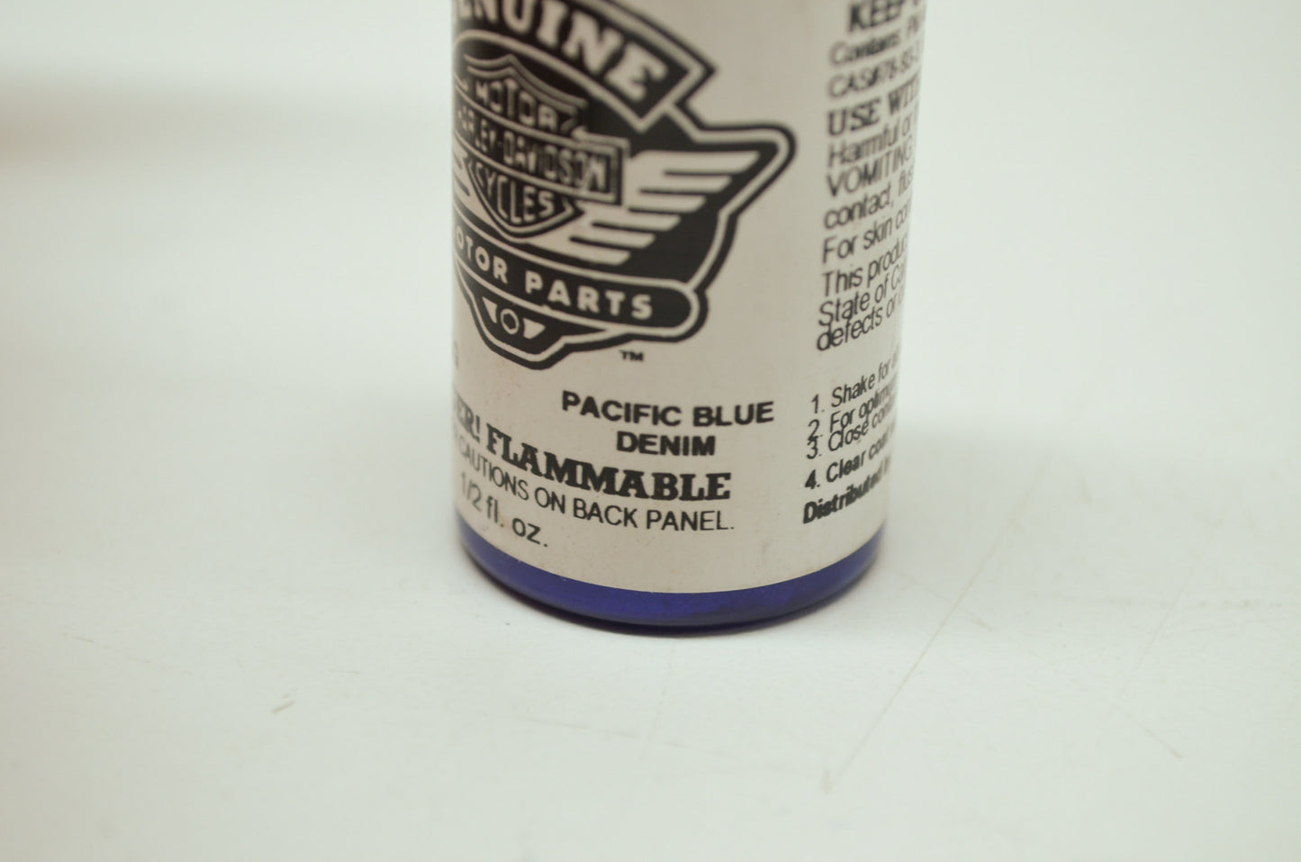 OEM Harley-Davidson 98601CHG Pacific Blue Denim Touch Up Kit NOS