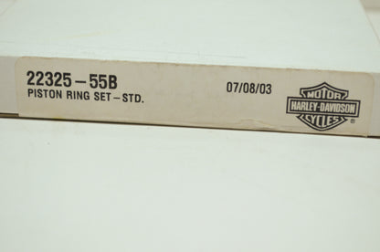 OEM Harley-Davidson 22325-55B Piston Ring Set NOS