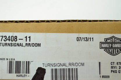 Rear Right Turn Signal 11-12 FXS Blackline NOS