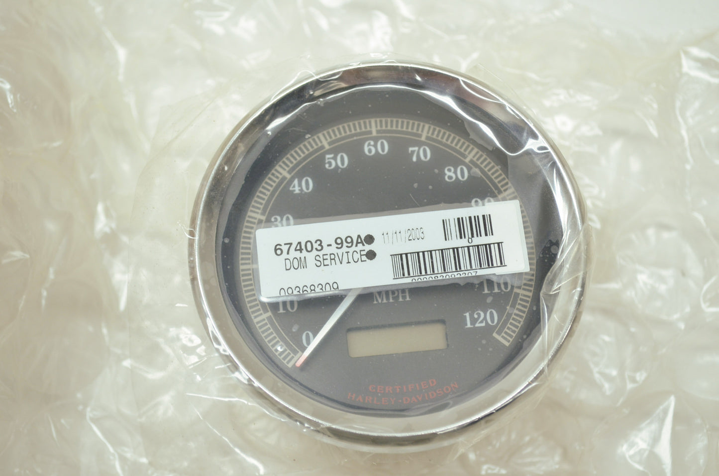 4' Speedometer 99-03 CJ Sportster 883 Custom XL883C NOS