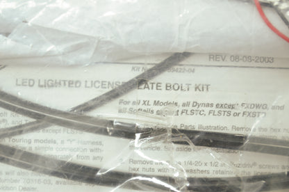 Lighted License Plate Bolt Kit NOS