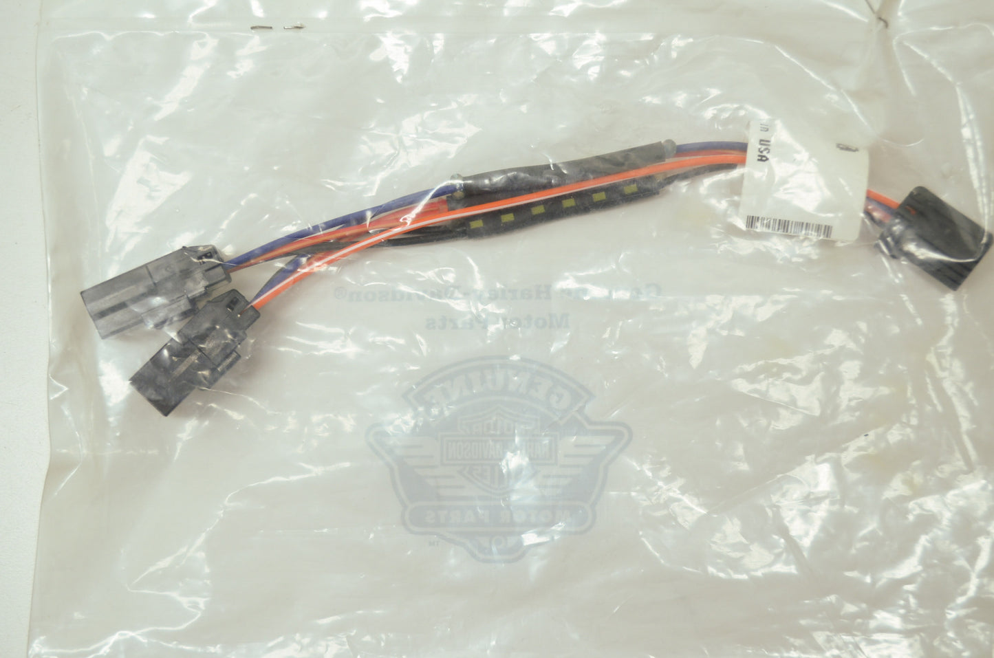 License Plate Frame Wiring Harness NOS