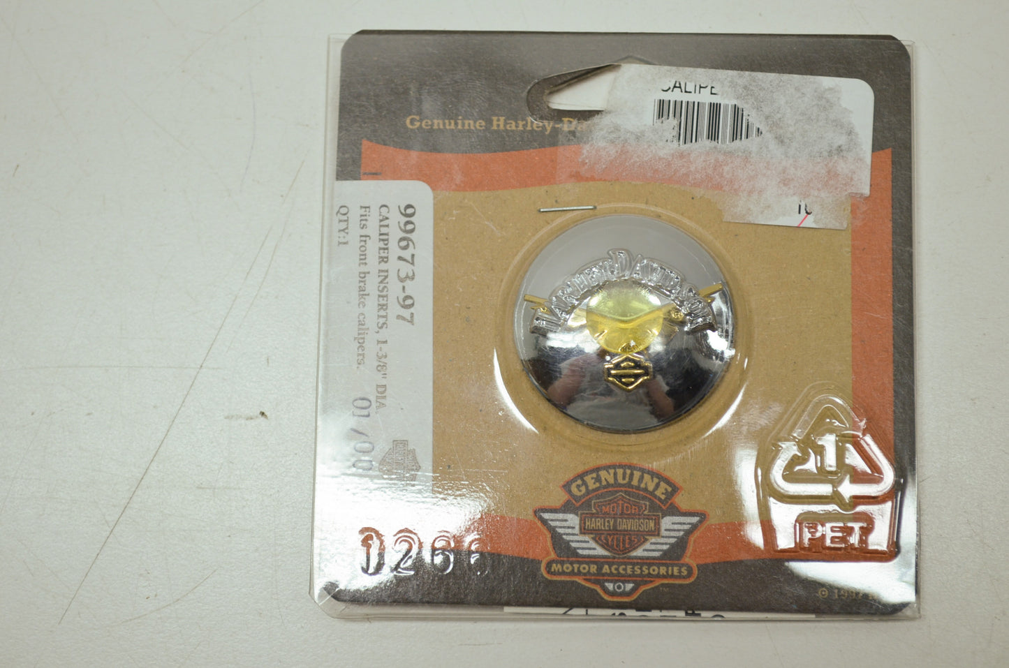 1-1 8' V-Wing Front Caliper Trim NOS