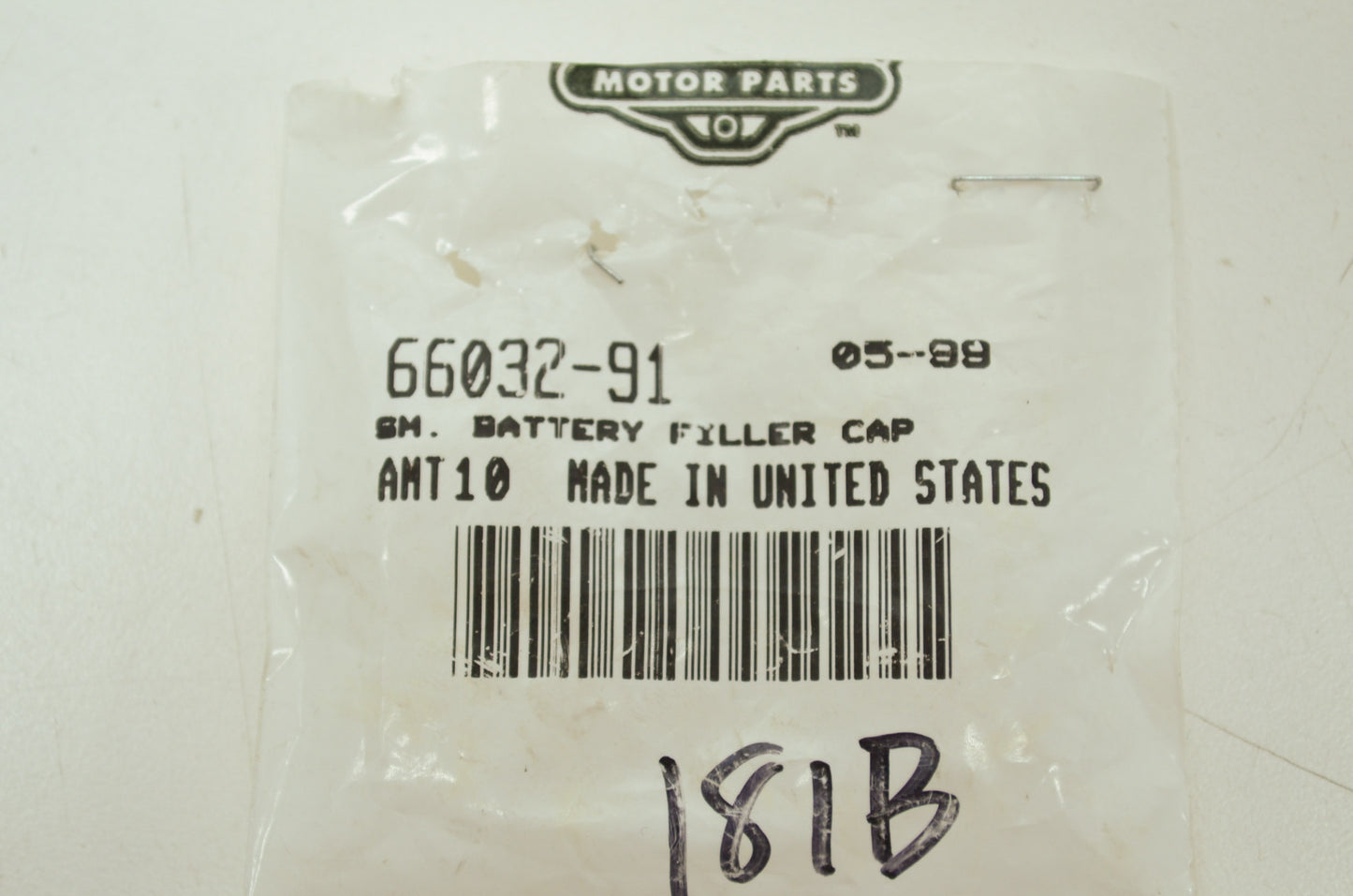 OEM Harley-Davidson 66032-91 Small Battery Filler Cap NOS