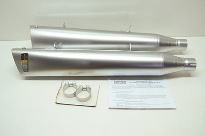 Vance & Hines 75-110-14 Competition Serious Slip On Muffler Harley 09-14 VRSCF NOS