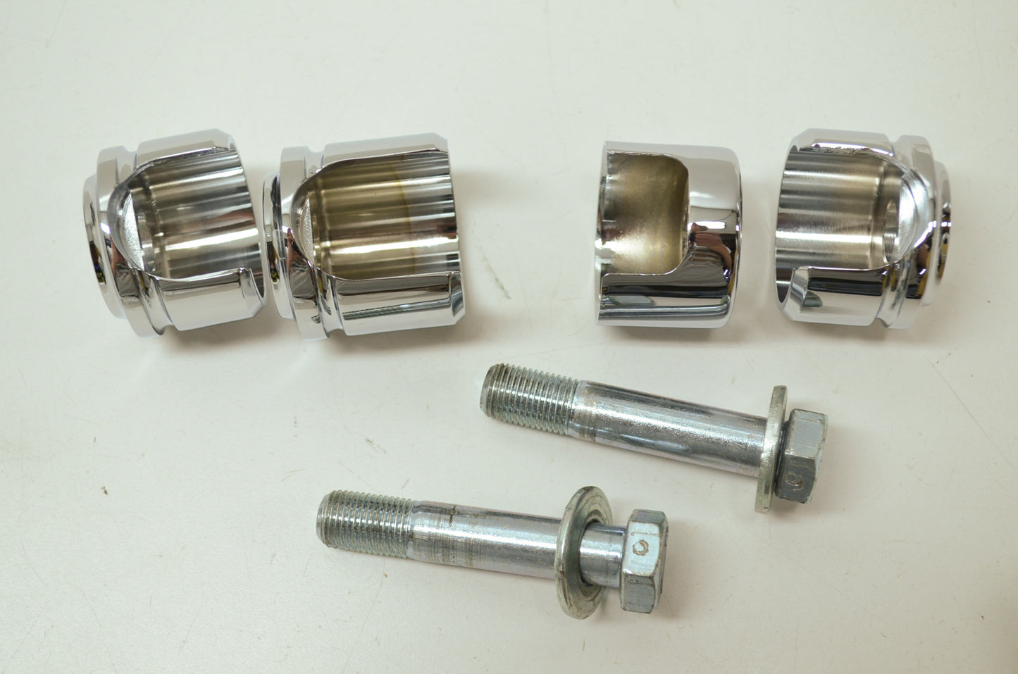 Chrome Billet Shock Hardware Kit 2004 Sportster XL NOS