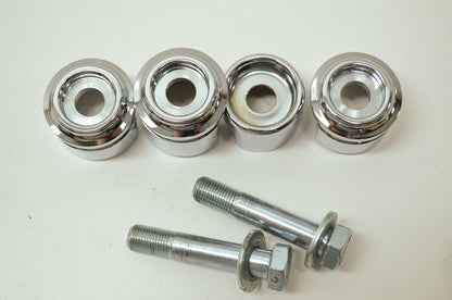 Chrome Billet Shock Hardware Kit 2004 Sportster XL NOS