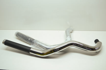 Rinehart R54002CG Cross Back Exhaust Harley Softail FLSTC FLSTS FXST NOS