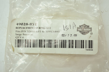 OEM Harley-Davidson 49028-85T O-Ring Set Qty 10 NOS