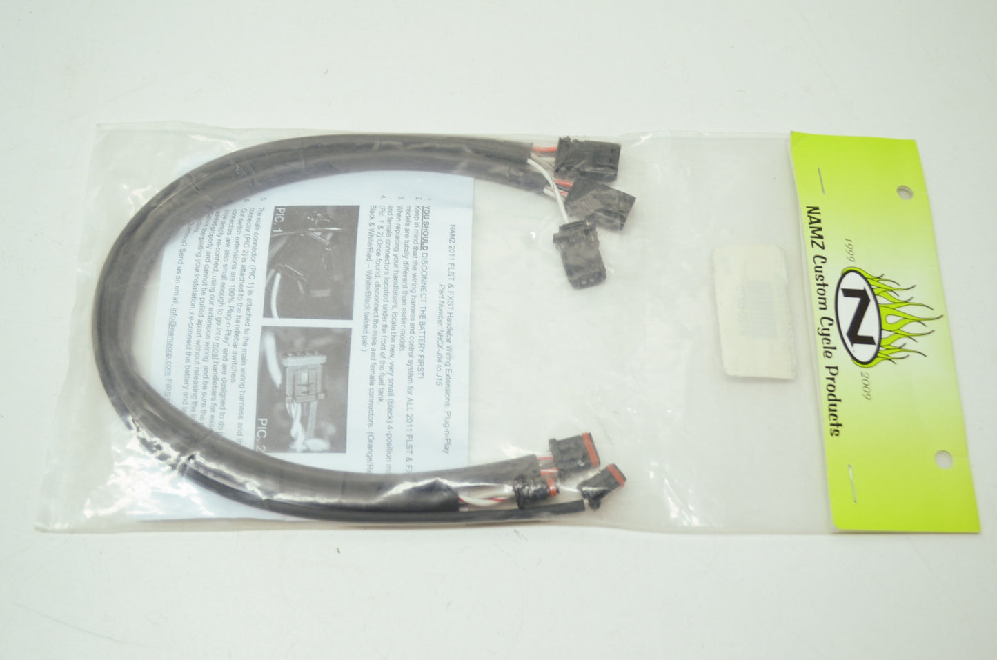Ready to Install Handlebar Extension Harness Harley NOS