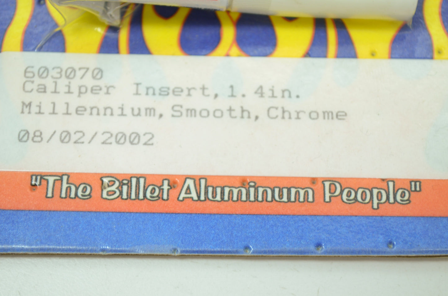Pro-One 603070 Caliper Insert 1.4' Chrome 77-81 Sportster NOS