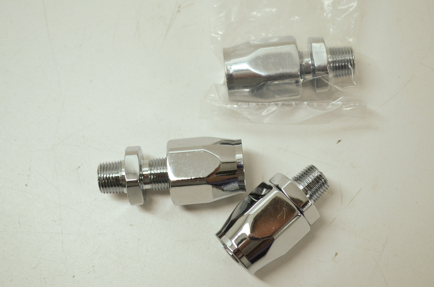 Oil Line Fitting Set Qty 3 NOS