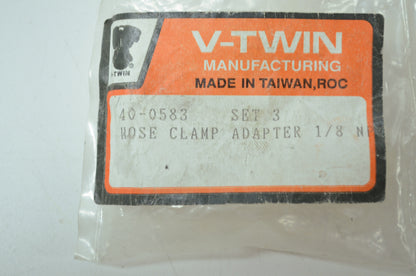 Oil Line Fitting Set Qty 3 NOS