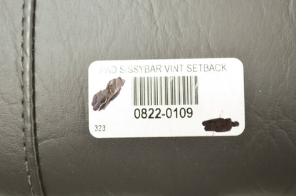 Sissy Bar Vint Set Back Pad NOS