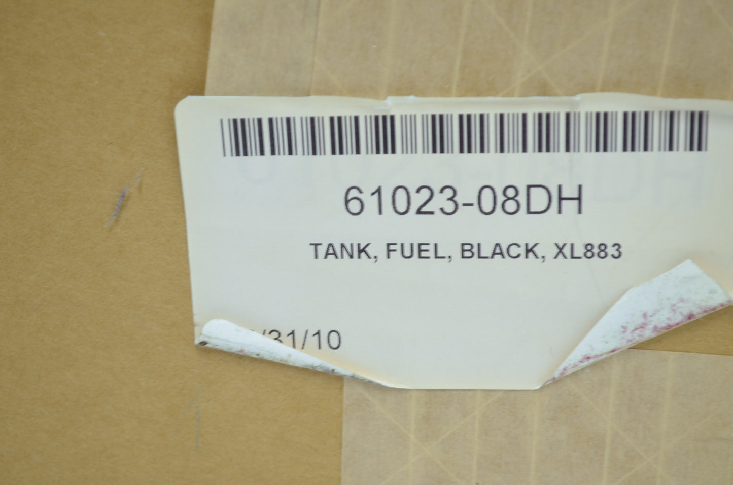 Black Fuel Tank Sportster XL883 NOS
