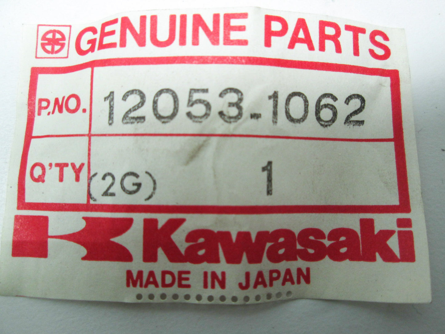 OEM Kawasaki 12053-1062 Chain Guide NOS