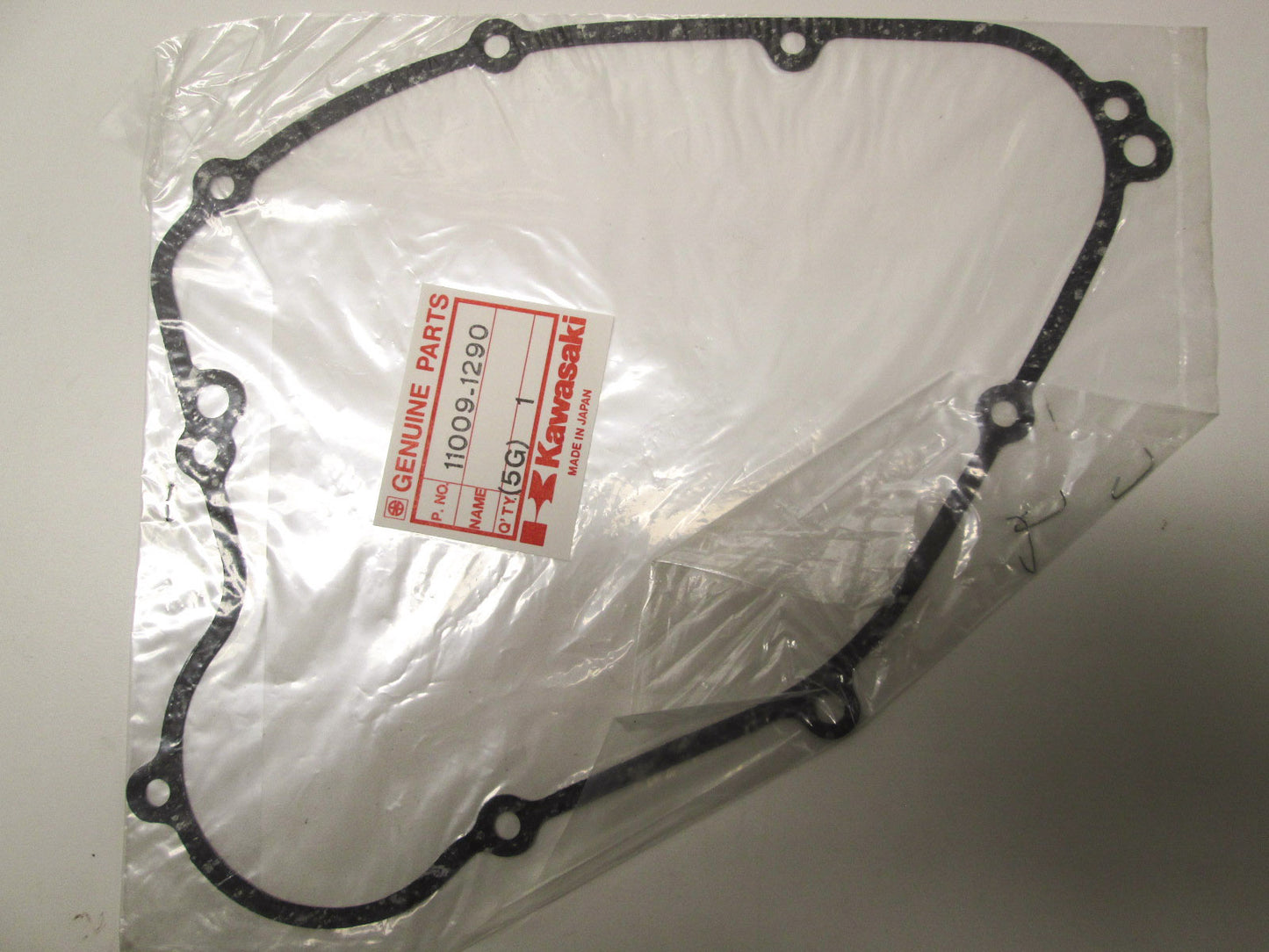 OEM Kawasaki 11009-1290 Clutch Cover Gasket NOS