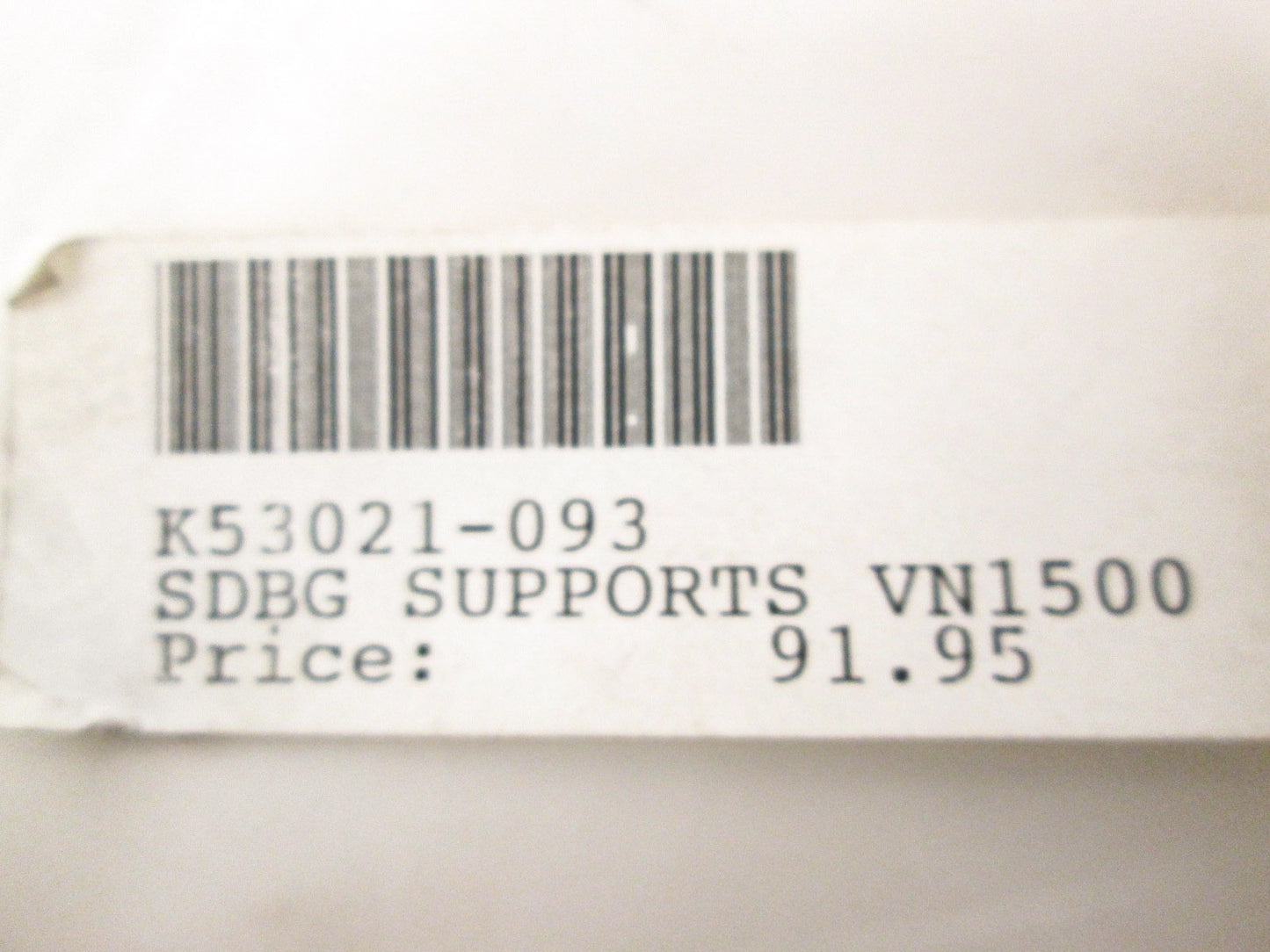 OEM Kawasaki K53021-093 Saddlebag Support NOS