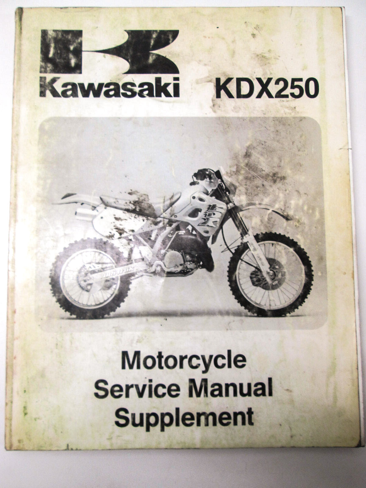 OEM Kawasaki 99924-1143-51 Service Manual Supplement KDX250D