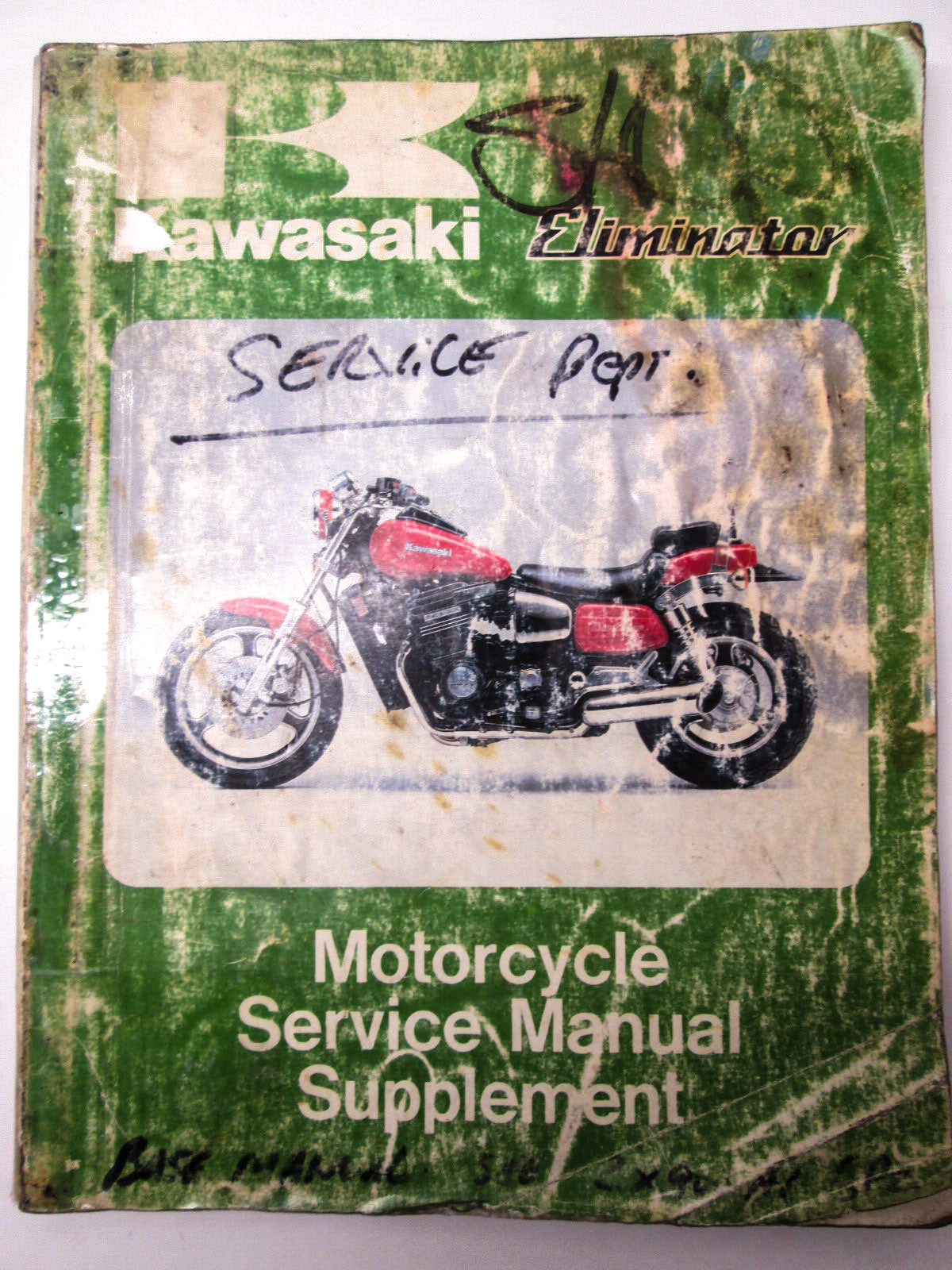 OEM Kawasaki 99924-1061-51 Service Manual Supplement ZL900/1000