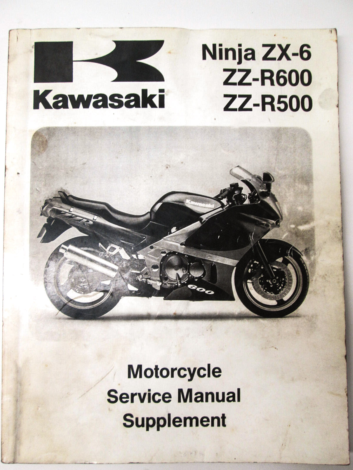 OEM Kawasaki 99924-1161-56 Service Manual Supplement ZX600E