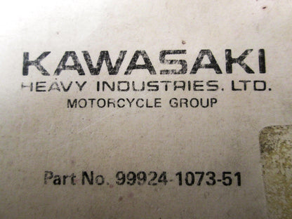 OEM Kawasaki 99924-1073-51 Service Manual Supplement ZL600A