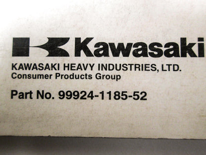 OEM Kawasaki 99924-1185-52 Service Manual Supplement ZL600B