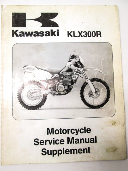 OEM Kawasaki 99924-1200-51 Service Manual Supplement KLX300A