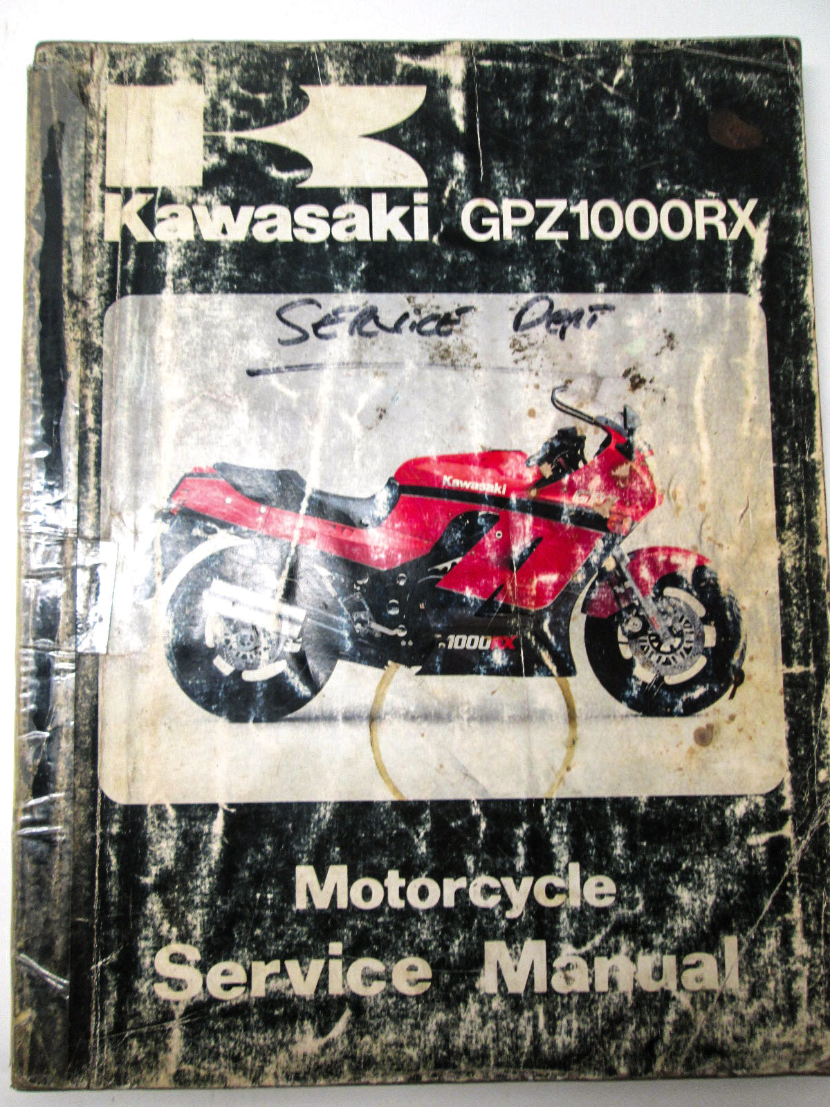 Used Kawasaki 1985 GPZ1000RX Service Manual