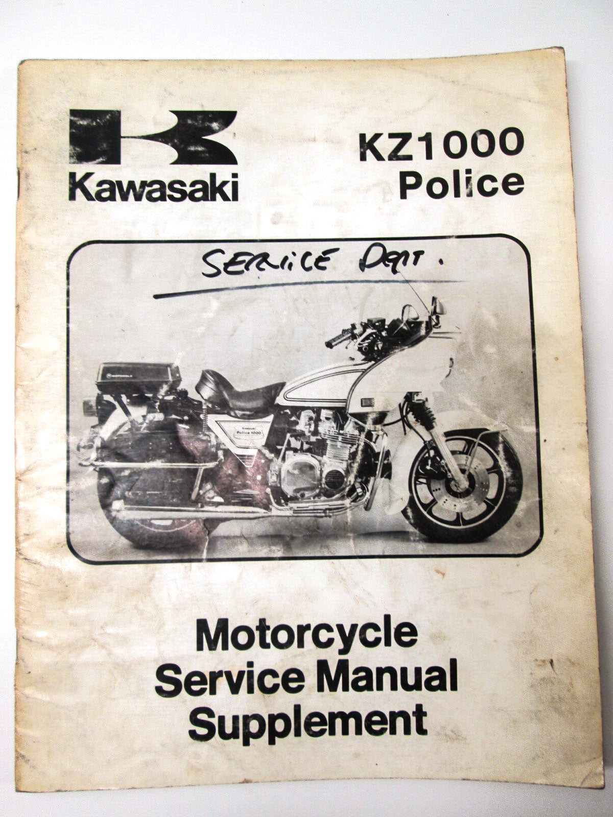 OEM Kawasaki 99963-0040-01 Service Manual Supplement KZ1000C4