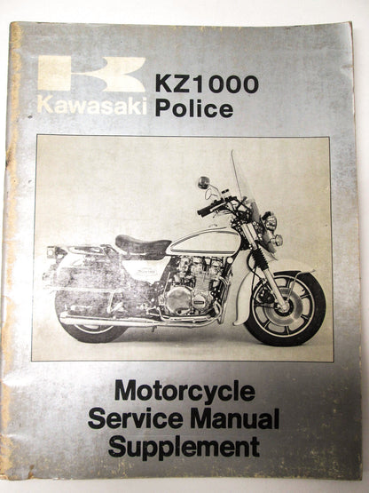 OEM Kawasaki 99963-0005-01 Service Manual Supplement KZ1000C1A
