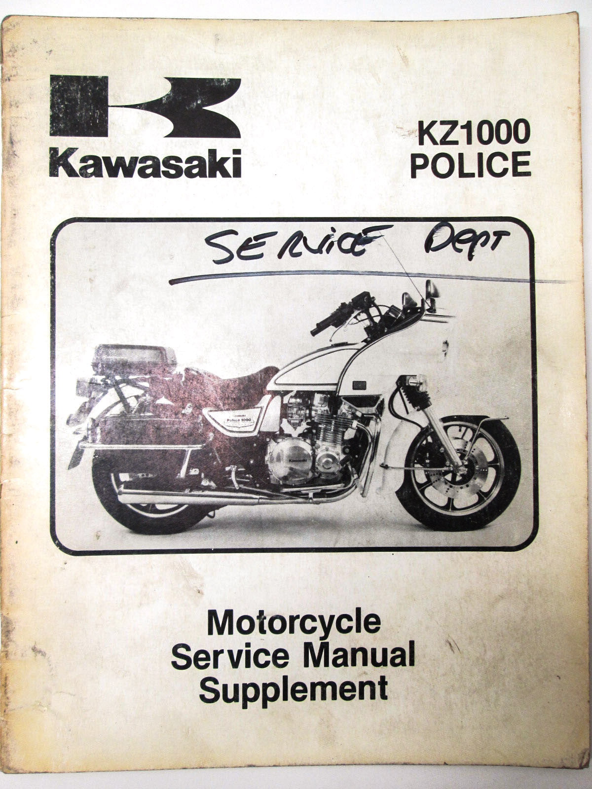 OEM Kawasaki 99963-0056-01 Service Manual Supplement KZ1000P