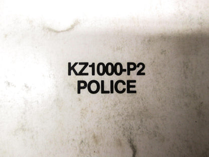 OEM Kawasaki 99963-0056-01 Service Manual Supplement KZ1000P
