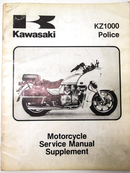 OEM Kawasaki 99963-0049-01 Service Manual Supplement KZ1000P
