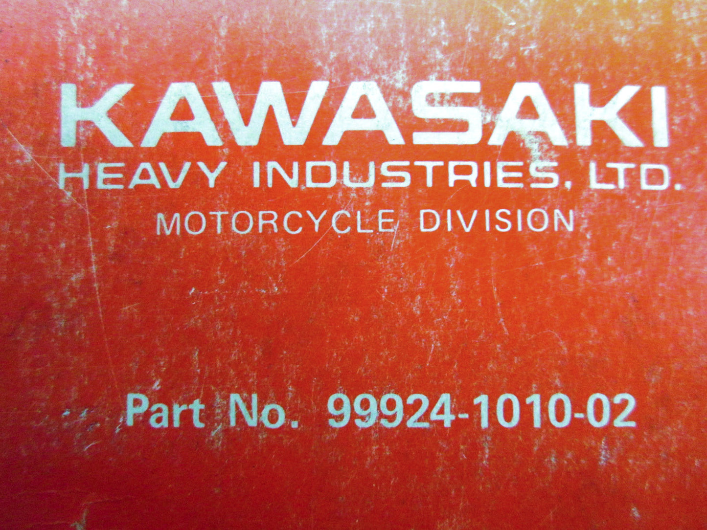 OEM Kawasaki 99924-1010-02 Service Manual KE125A