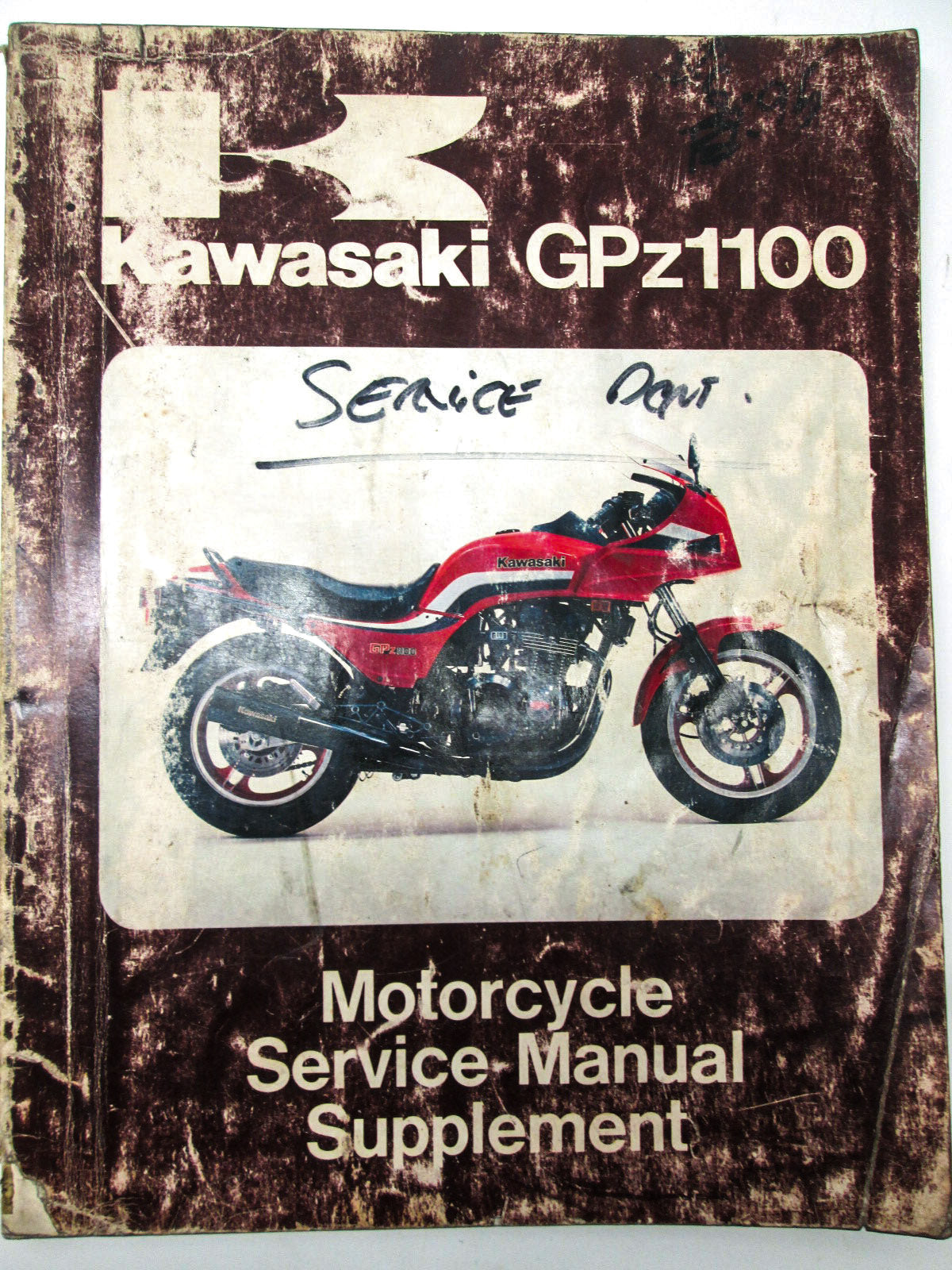OEM Kawasaki 99924-1038-01 Service Manual Supplement ZX1100A