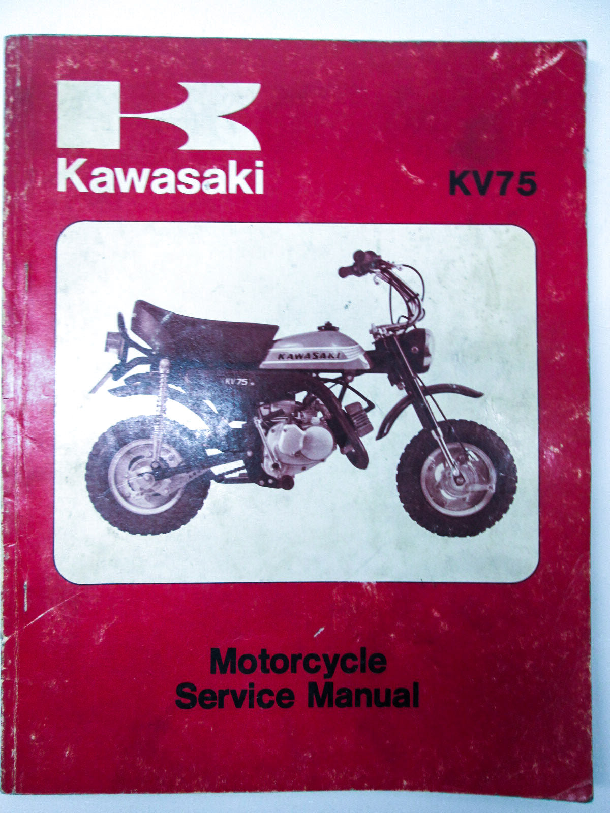 OEM Kawasaki 99963-0009-02 Service Manual KV75/MT1