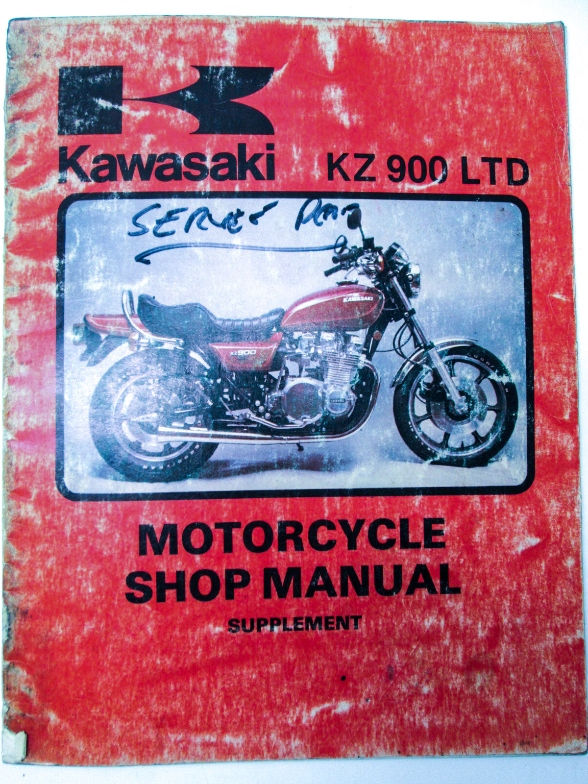 OEM Kawasaki 99995-272-01 Service Manual Supplement KZ900B1