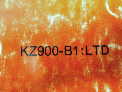 OEM Kawasaki 99995-272-01 Service Manual Supplement KZ900B1