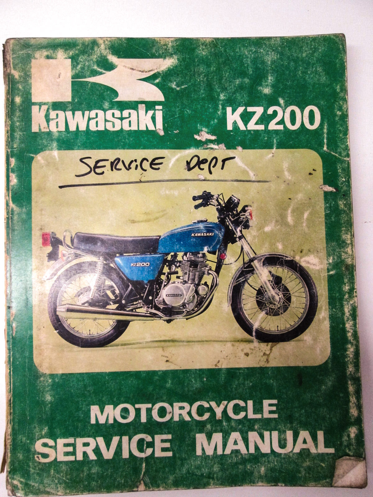 OEM Kawasaki 99931-541-01 Service Manual KZ200