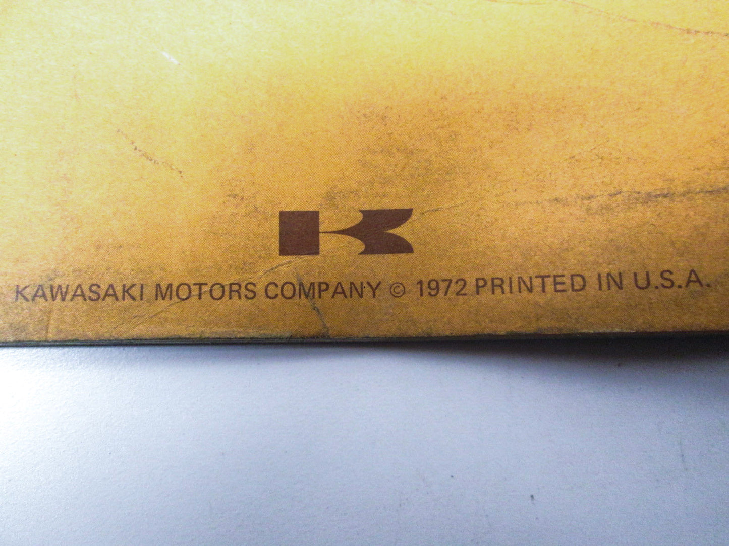 OEM Kawasaki 1973 F11 Service Manaul