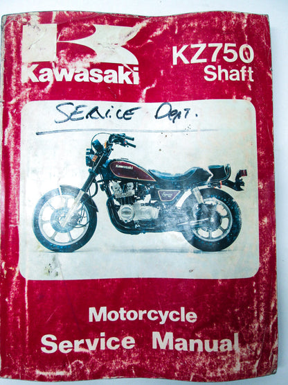 OEM Kawasaki 99924-1035-03 Service Manual ZN700A/KZ750N